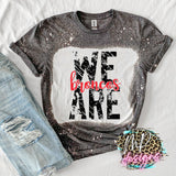 WE ARE BRONCOS RED T-SHIRT