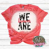 WE ARE BRONCOS RED T-SHIRT