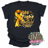 WE FIGHT TOGETHER GOLD