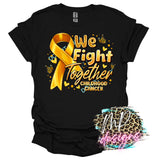 WE FIGHT TOGETHER GOLD