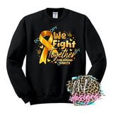 WE FIGHT TOGETHER GOLD