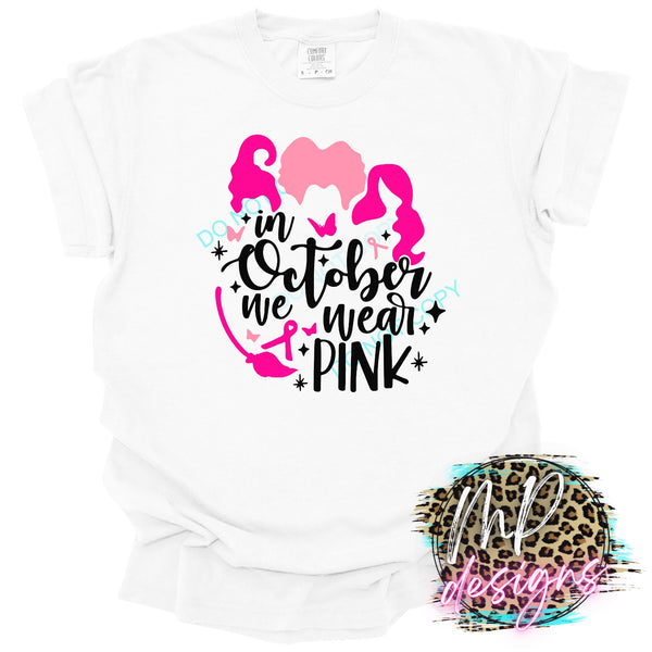 WE WEAR PINK HOCUS POCUS