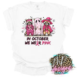 WE WEAR PINK RACCOON