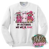 WE WEAR PINK RACCOON