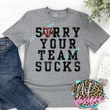 YOUR TEAM SUCKS AGGIES
