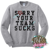 YOUR TEAM SUCKS AGGIES