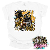 HORNETS GOLD GAME DAY FOOTBALL