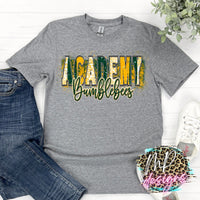 ACADEMY BUMBLEBEES SPLATTER T-SHIRT