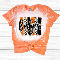 BADGERS BRUSHSTROKE ORANGE T-SHIRT