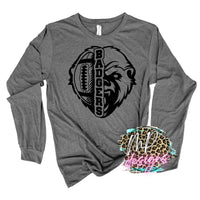 BADGERS MASCOT FOOTBALL ORANGE LONG SLEEVE/SWEATSHIRT