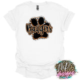BADGERS PAW ORANGE T-SHIRT