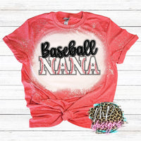 BASEBALL NANA BLEACHED T-SHIRT
