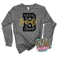 BEARCATS B LEOPARD LONG SLEEVE/SWEATSHIRT