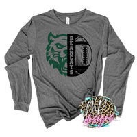 BEARCATS MASCOT FOOTBALL LONG SLEEVE/SWEATSHIRT