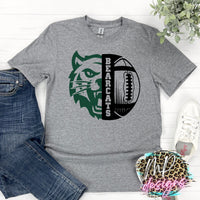 BEARCATS MASCOT FOOTBALL T-SHIRT