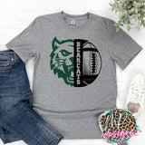 BEARCATS MASCOT FOOTBALL T-SHIRT