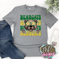 BEARCATS PREPPY MASCOT STACKED T-SHIRT