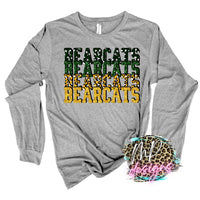 BEARCATS STACKED GLITTER LONG SLEEVE/SWEATSHIRT