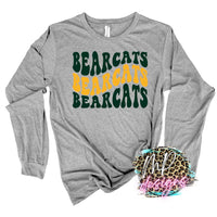 BEARCATS WAVY RETRO LONG SLEEVE/SWEATSHIRT