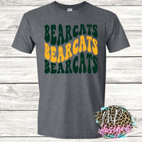 BEARCATS WAVY RETRO T-SHIRT