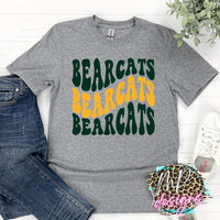 BEARCATS WAVY RETRO T-SHIRT