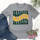 BEARCATS WAVY RETRO T-SHIRT
