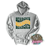 BEARCATS WAVY RETRO LONG SLEEVE/SWEATSHIRT