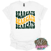 BEARCATS WAVY RETRO T-SHIRT