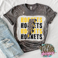 HORNETS BOLT GOLD T-SHIRT