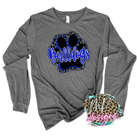 BULLDOGS PAW ROYAL LONG SLEEVE/SWEATSHIRT
