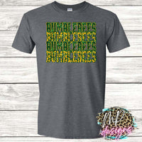 BUMBLEBEES STACKED GLITTER T-SHIRT