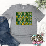 BUMBLEBEES STACKED GLITTER T-SHIRT