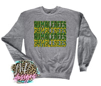 BUMBLEBEES STACKED GLITTER LONG SLEEVE/SWEATSHIRT