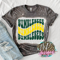BUMBLEBEES WAVY RETRO T-SHIRT
