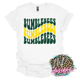 BUMBLEBEES WAVY RETRO T-SHIRT