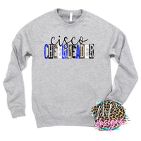 CISCO CHEERLEADER GRUNGE SWEATSHIRT