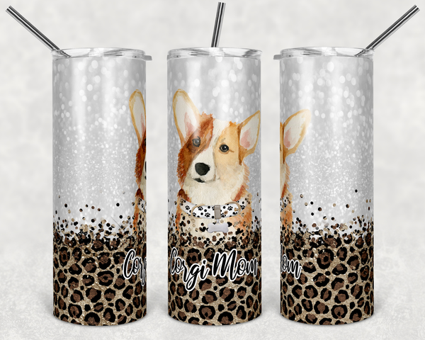 CORGI MOM 20 OZ TUMBLER