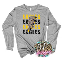 EAGLES BOLT GOLD LONG SLEEVE/SWEATSHIRT