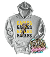 EAGLES BOLT GOLD LONG SLEEVE/SWEATSHIRT