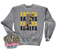 EAGLES BOLT GOLD LONG SLEEVE/SWEATSHIRT