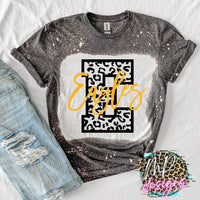 EAGLES E LEOPARD GOLD T-SHIRT