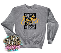 EAGLES E LEOPARD GOLD LONG SLEEVE/SWEATSHIRT