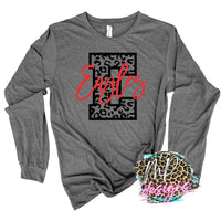 EAGLES E RED LONG SLEEVE/SWEATSHIRT