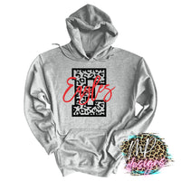 EAGLES E RED LONG SLEEVE/SWEATSHIRT