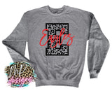 EAGLES E RED LONG SLEEVE/SWEATSHIRT