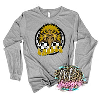 EAGLES PREPPY MASCOT GOLD LONG SLEEVE/SWEATSHIRT