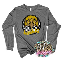 EAGLES PREPPY MASCOT GOLD LONG SLEEVE/SWEATSHIRT