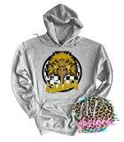 EAGLES PREPPY MASCOT GOLD LONG SLEEVE/SWEATSHIRT