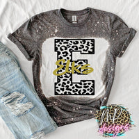 ELKS E LEOPARD T-SHIRT