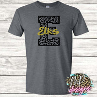 ELKS E LEOPARD T-SHIRT